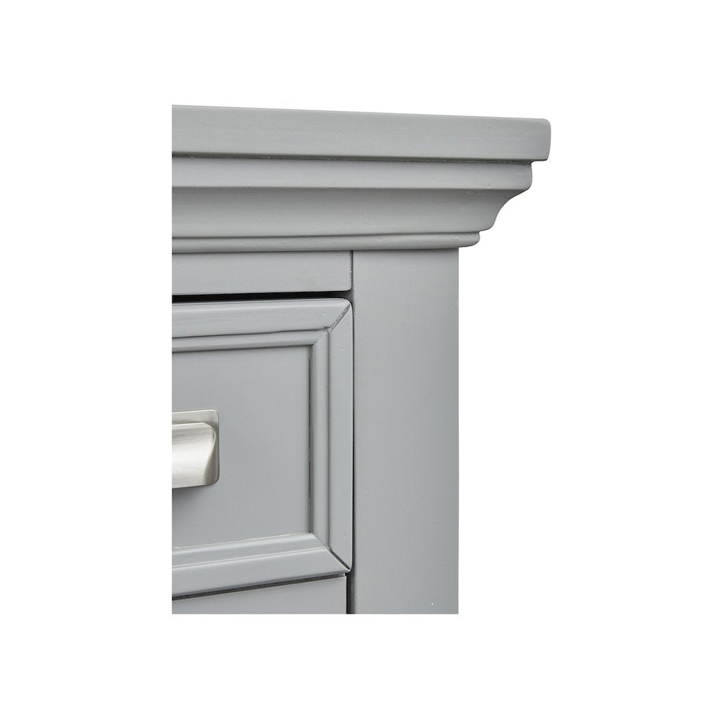 Charleston Harbor Gray Grey Drawer Chest