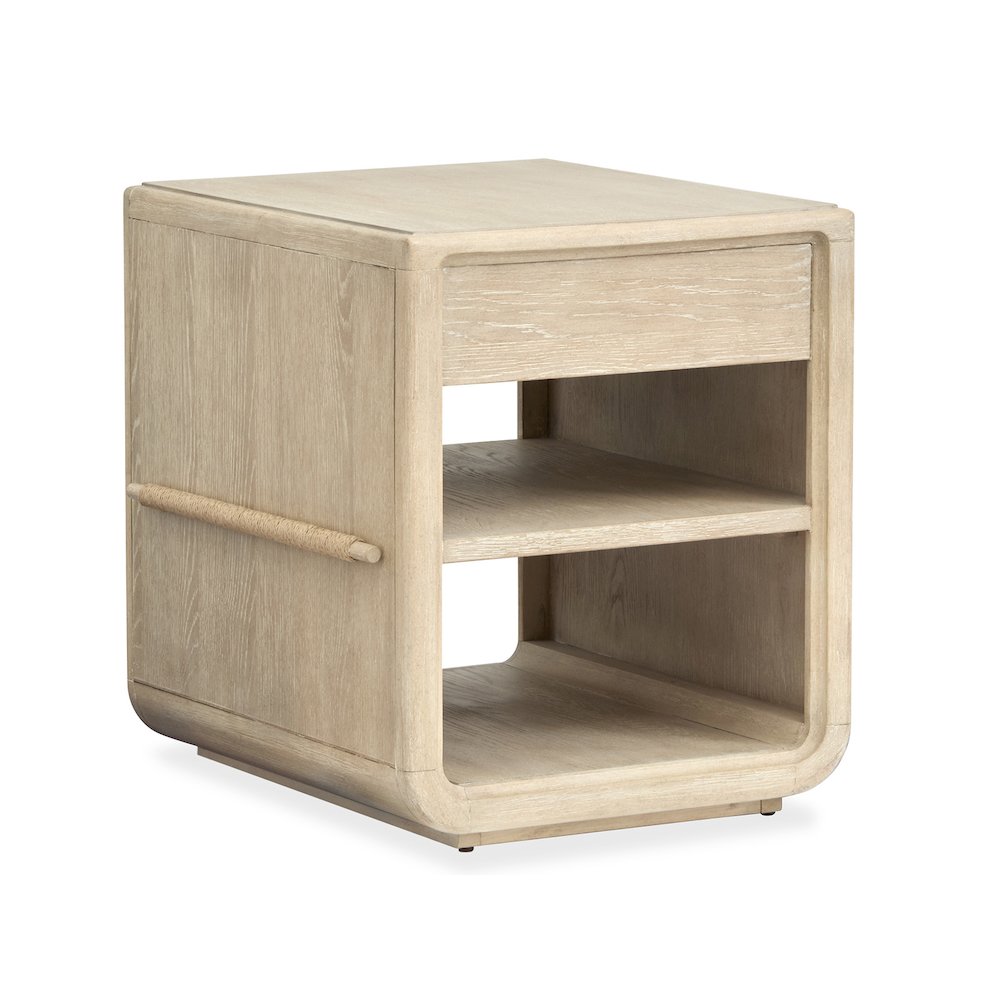 Sunset Cove Sanibel Brown Chairside End Table