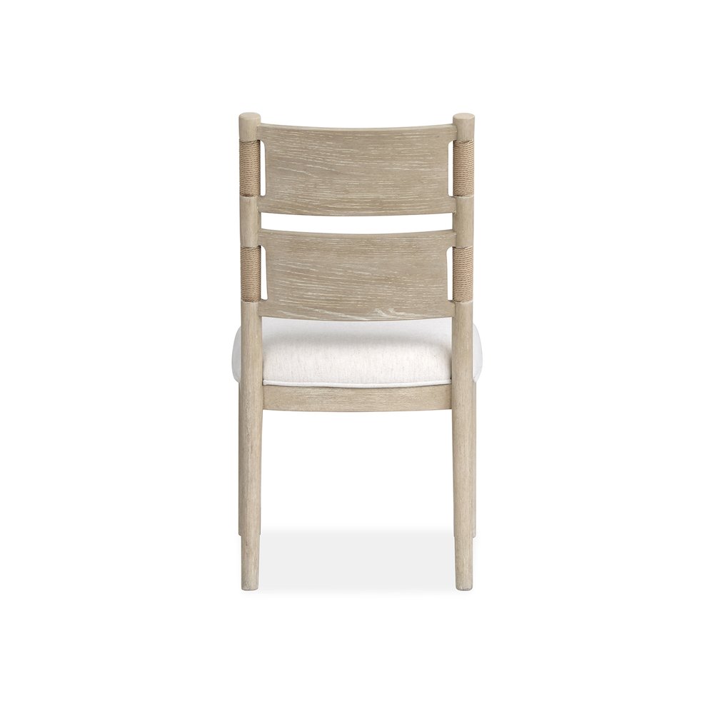 Sunset Cove Sanibel Brown Upholstered Side Chair Two Pack