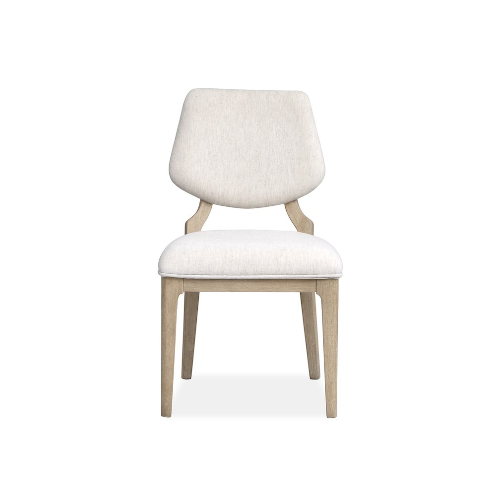 Sunset Cove Sanibel Brown Upholstered Side Chair Two Pack