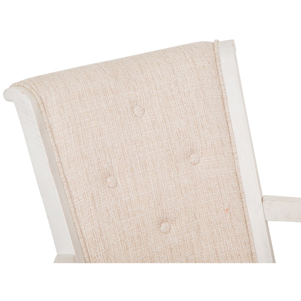 Bronwyn Alabaster Fully Upholstered Swivel Chair