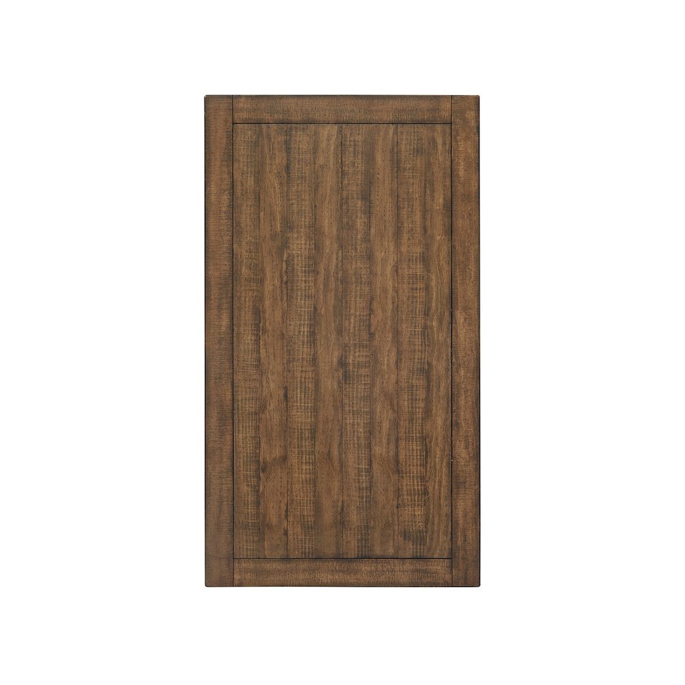 Bay Creek Toasted Nutmeg Rectangular Cocktail Table With Casters