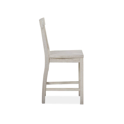 Bronwyn Alabaster And Toasted Nutmeg Counter Chair Two Pack