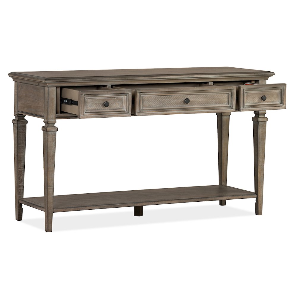 Lancaster Dovetail Grey Rectangular Sofa Table
