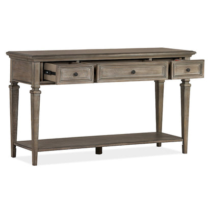 Lancaster Dovetail Grey Rectangular Sofa Table