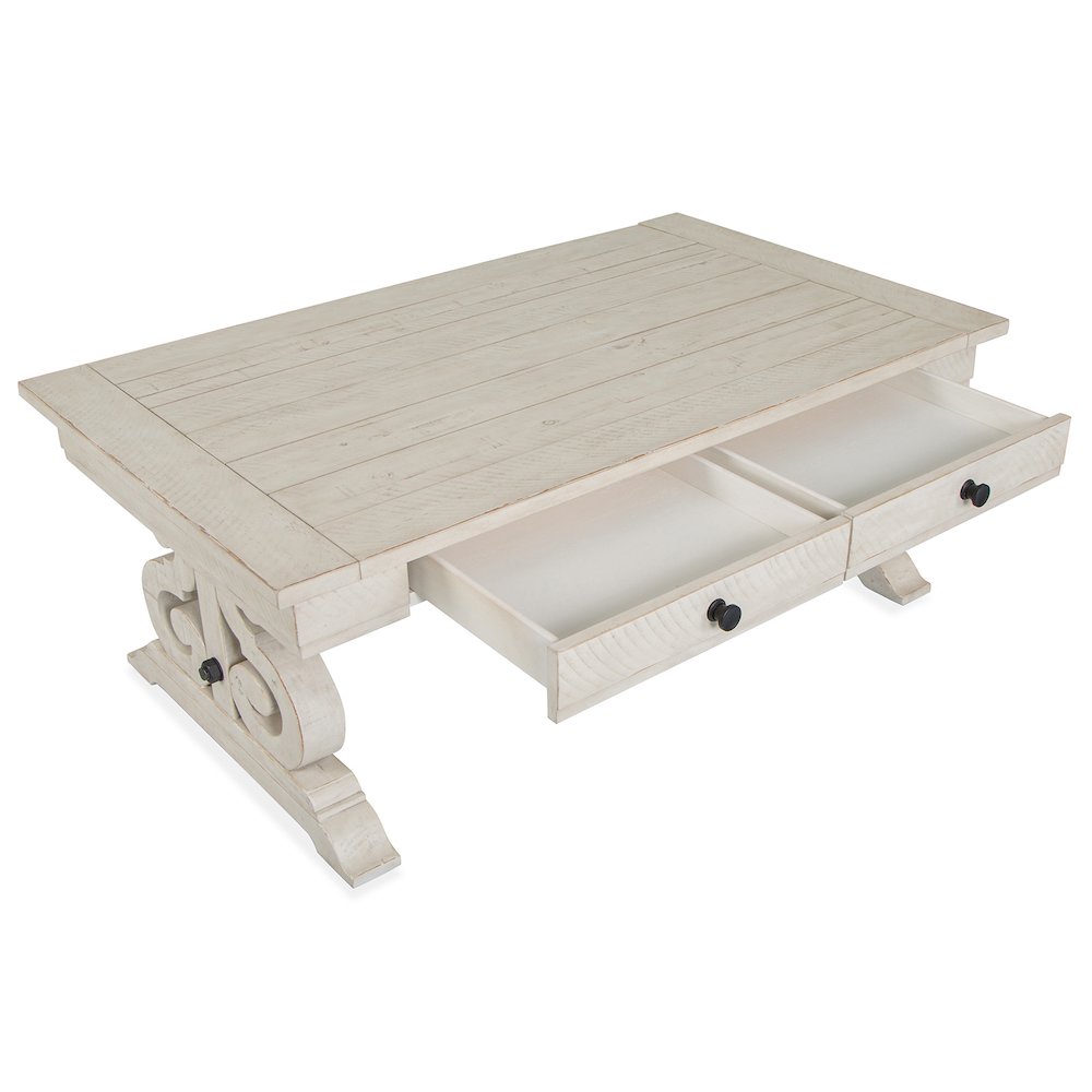 Bronwyn Alabaster Rectangular Cocktail Table