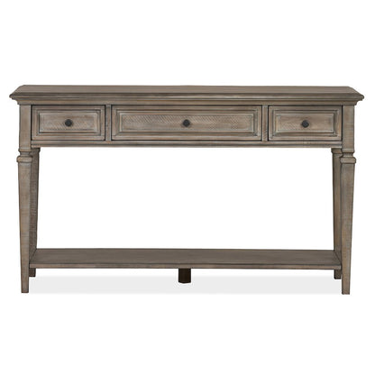 Lancaster Dovetail Grey Rectangular Sofa Table