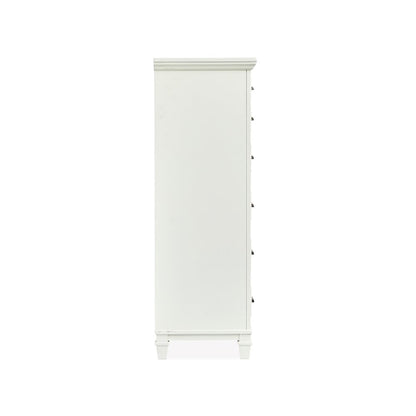 Charleston White Dove White Drawer Chest