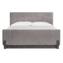 Kinsley Black Heron Queen Upholstered Panel Bed