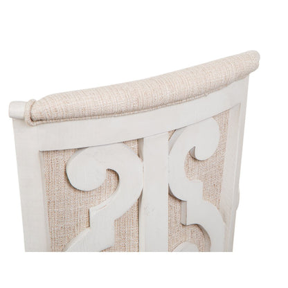 Bronwyn Alabaster Fully Upholstered Swivel Chair