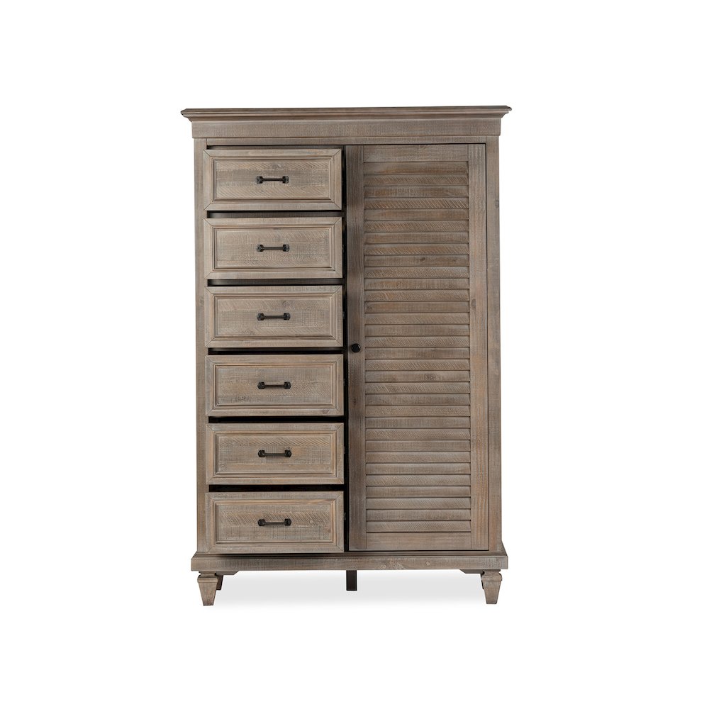Lancaster Dovetail Grey Gentleman'S Chest
