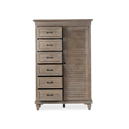 Lancaster Dovetail Grey Gentleman'S Chest