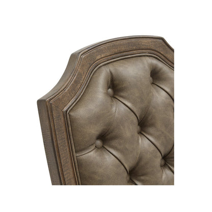 Durango Willadeene Brown Upholstered Side Chair Two Pack