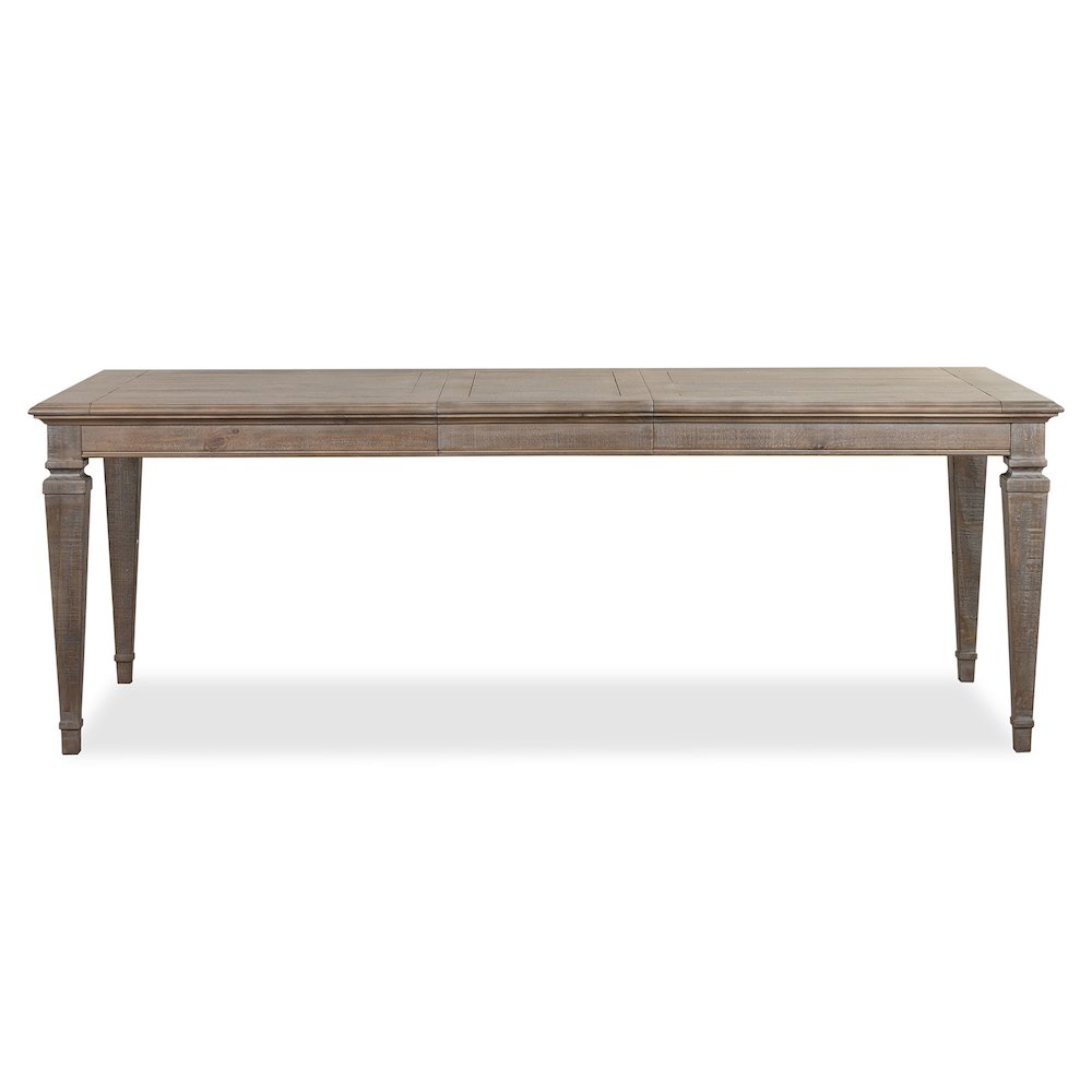 Lancaster Dovetail Grey Extendable Rectangular Dining Table