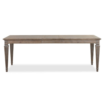 Lancaster Dovetail Grey Extendable Rectangular Dining Table