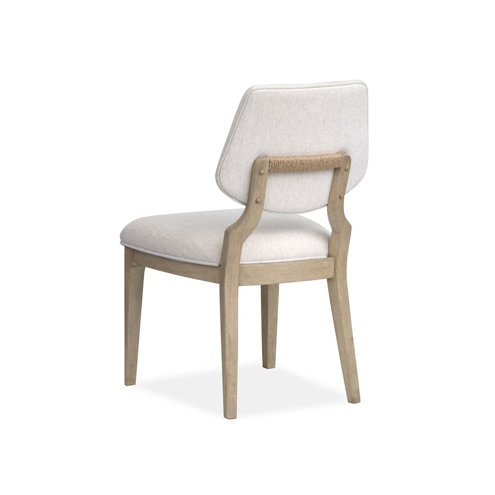 Sunset Cove Sanibel Brown Upholstered Side Chair Two Pack