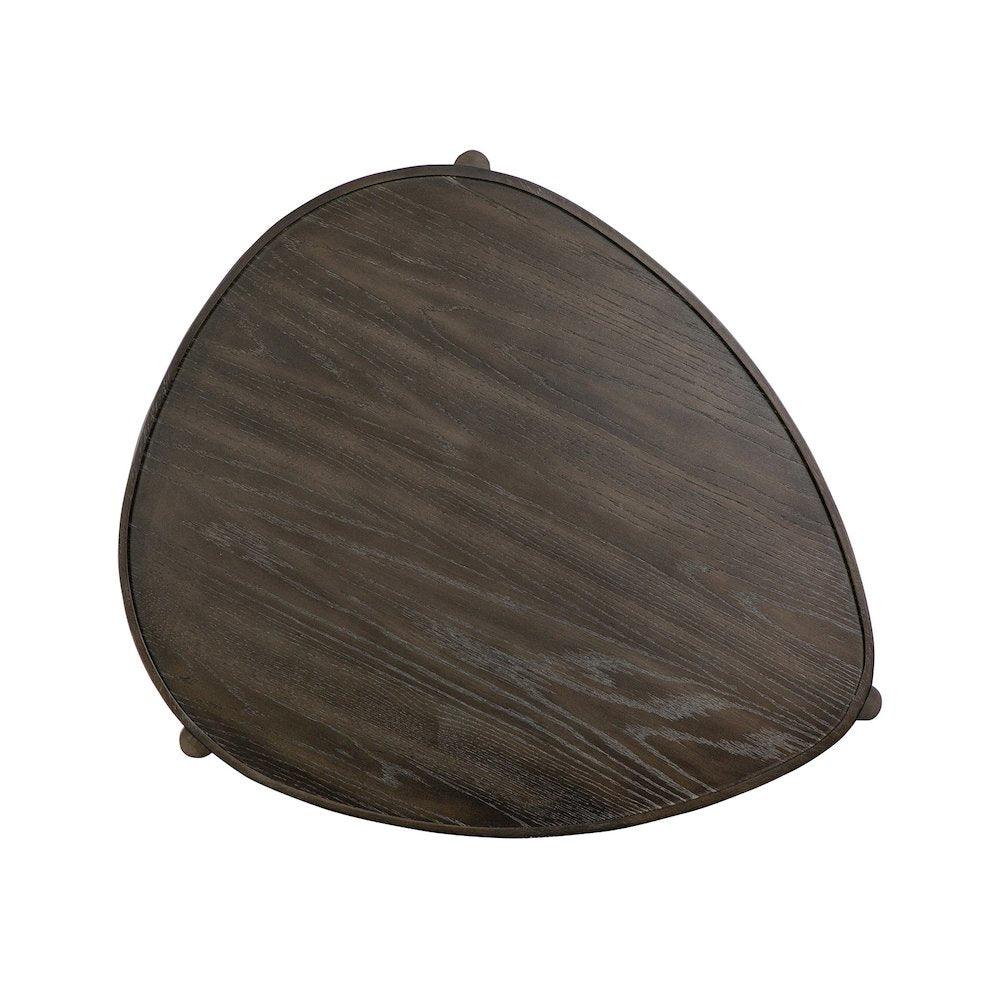 Hadleigh Black Coffee Bean Shaped Nesting Cocktail Table