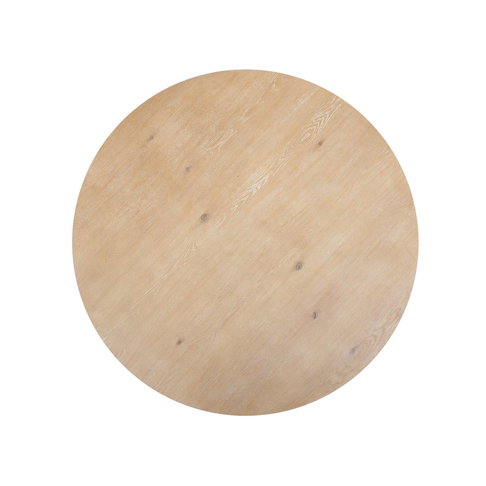 Somerset Butternut Round Dining Table