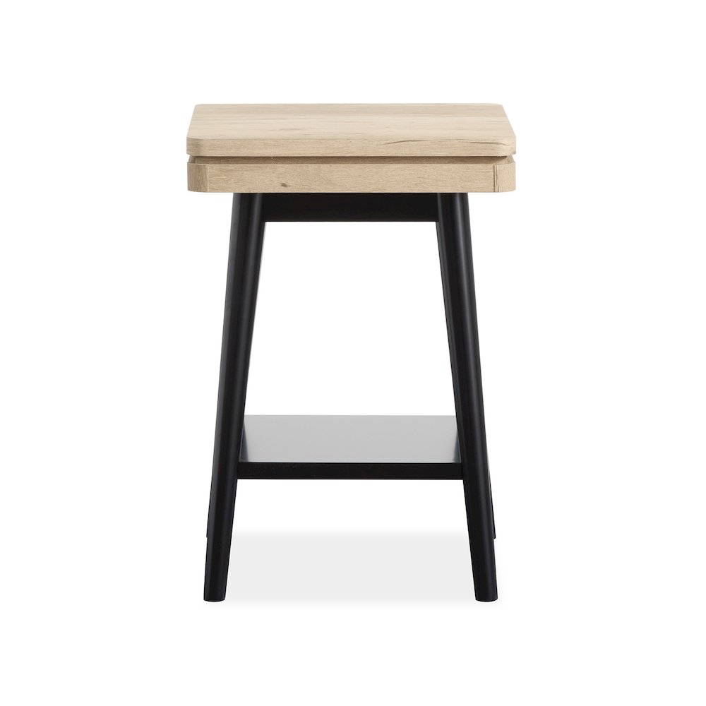 Fletcher Driftwood Square Accent Table