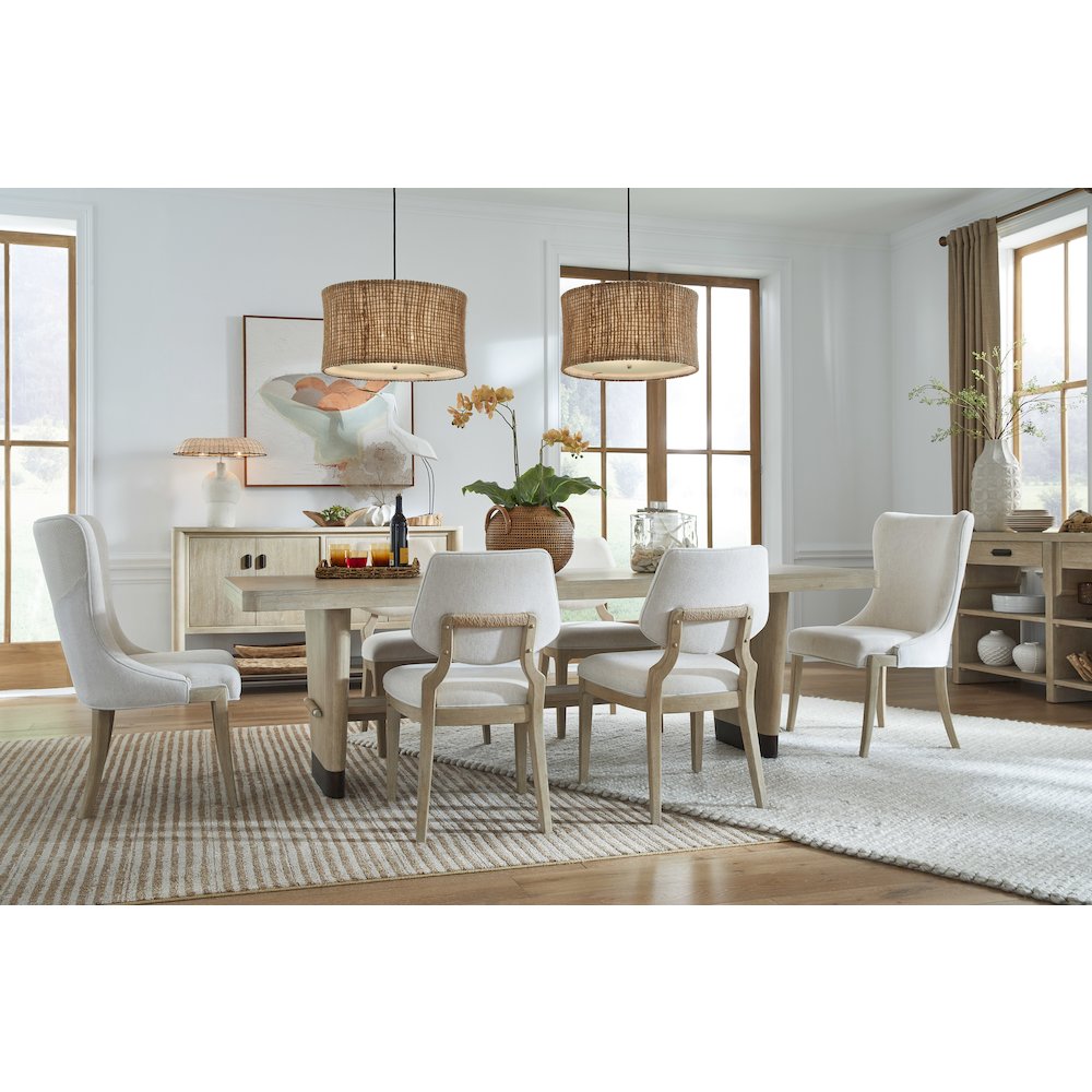 Sunset Cove Sanibel Brown Trestle Dining Table