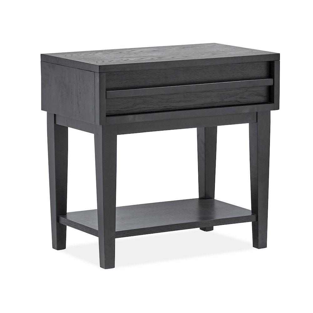 Lindon Belgian Wheat And Coffee Bean Open Nightstand