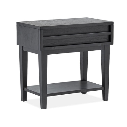 Lindon Belgian Wheat And Coffee Bean Open Nightstand