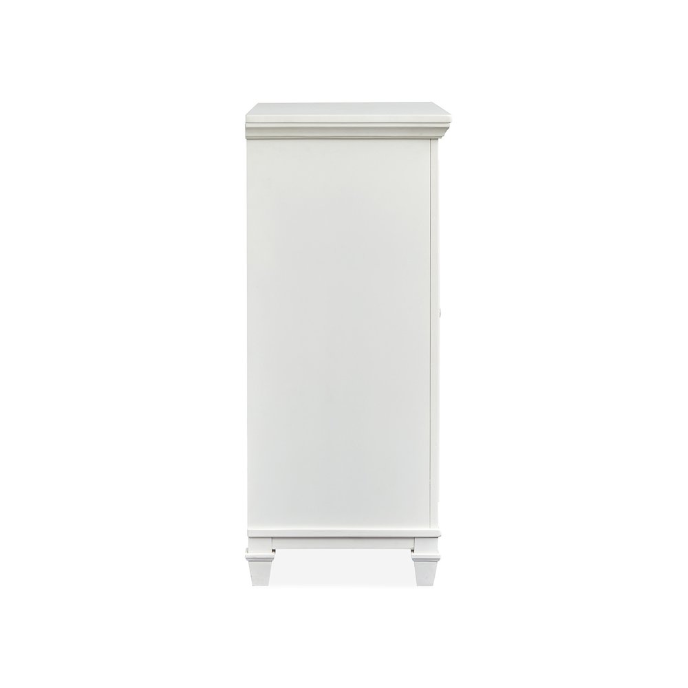 Charleston White Dove White Door Chest