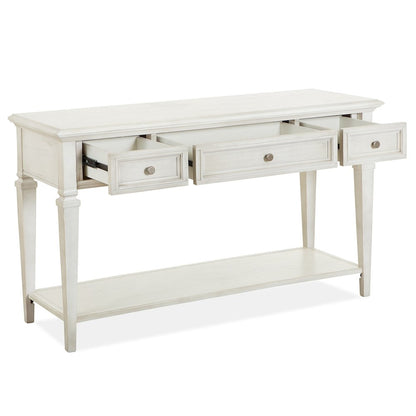 Newport Alabaster Rectangular Sofa Table