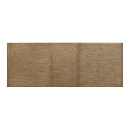 Plum Creek Sierra Brown Extendable Trestle Dining Table