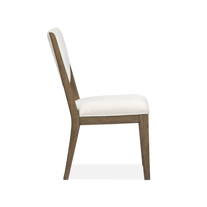 Westbourne Dark Umber Upholstered Side Chair Two Pack