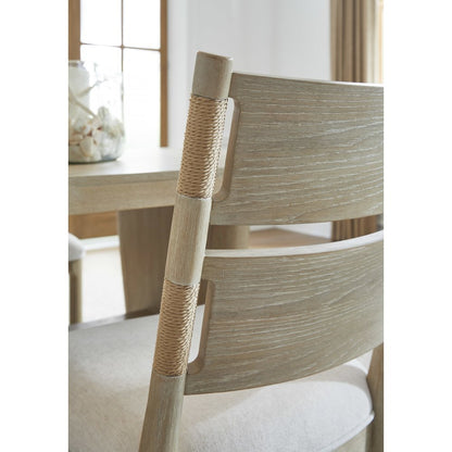 Sunset Cove Sanibel Brown Upholstered Side Chair Two Pack