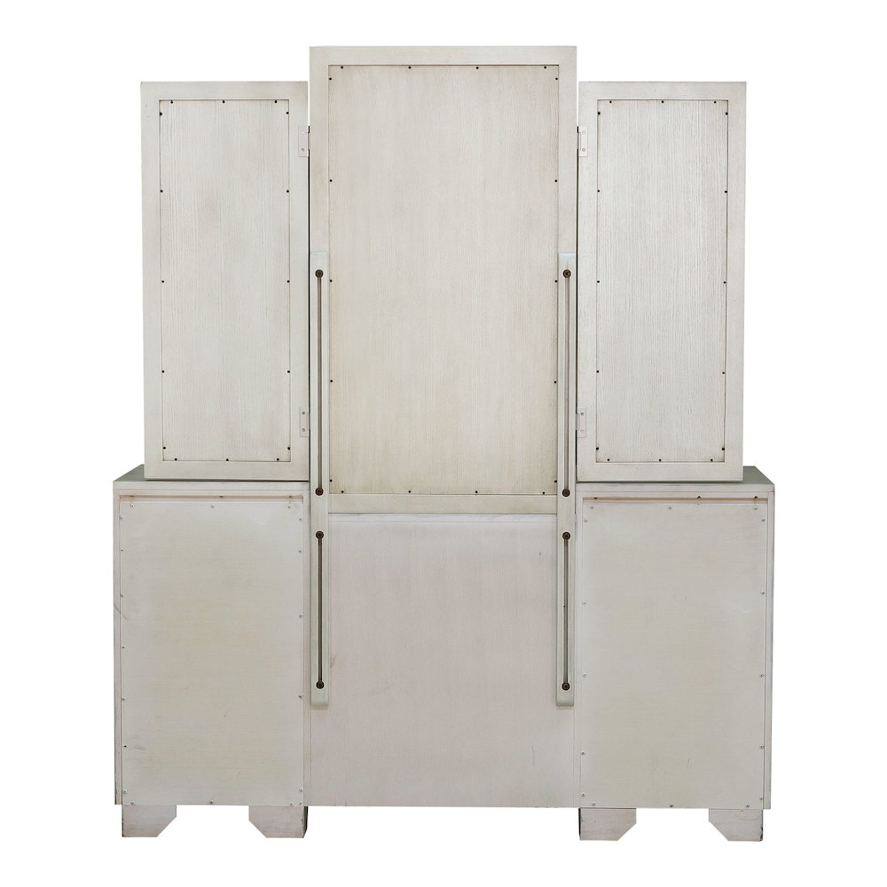 Pulaski Camila Creamy White Vanity With Mirror