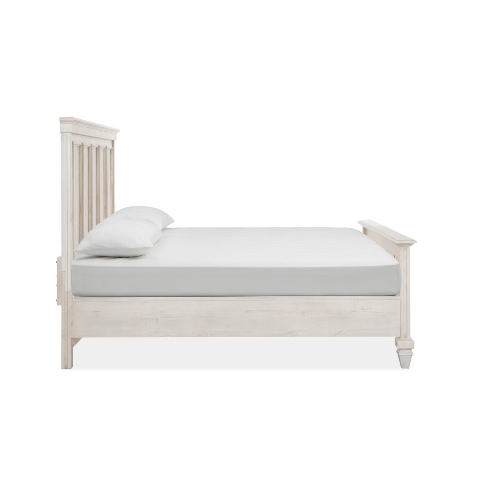 Newport Alabaster King Panel Bed