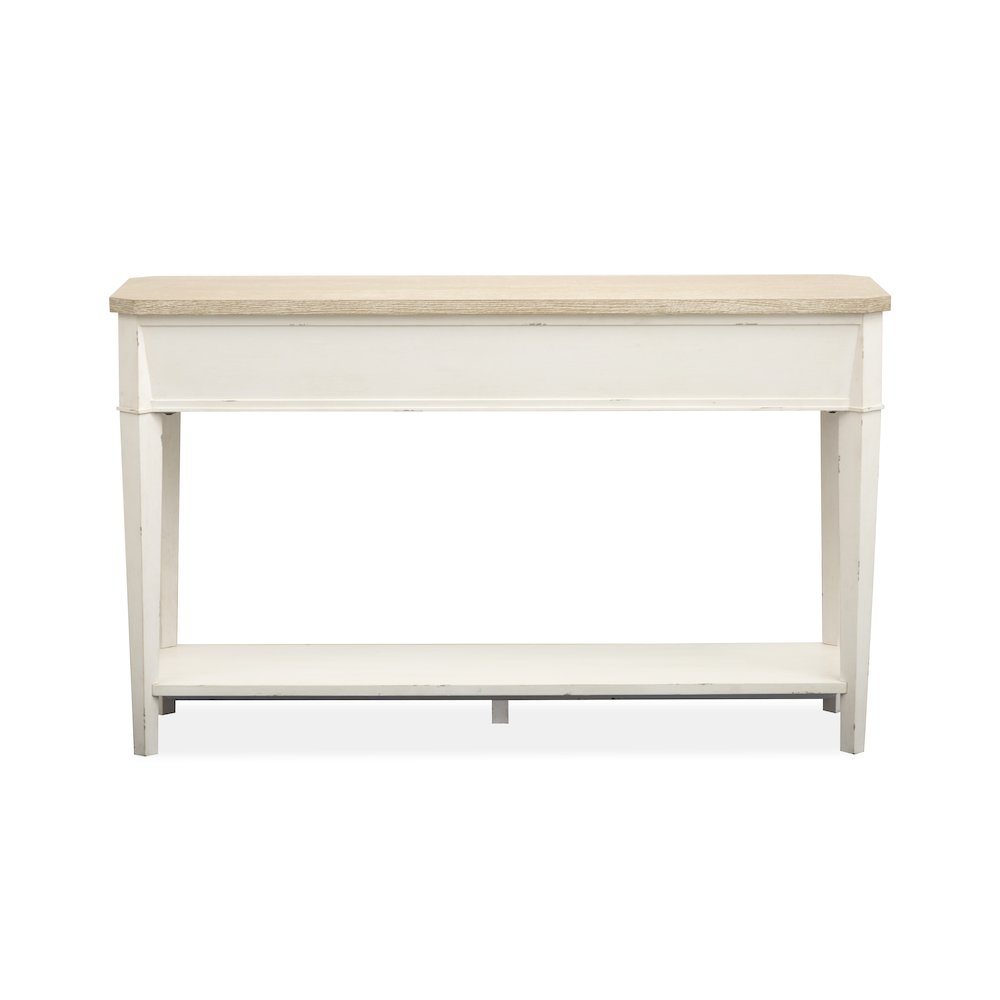 Echo Isles Sea Pearl And Driftwood Rectangular Sofa Table