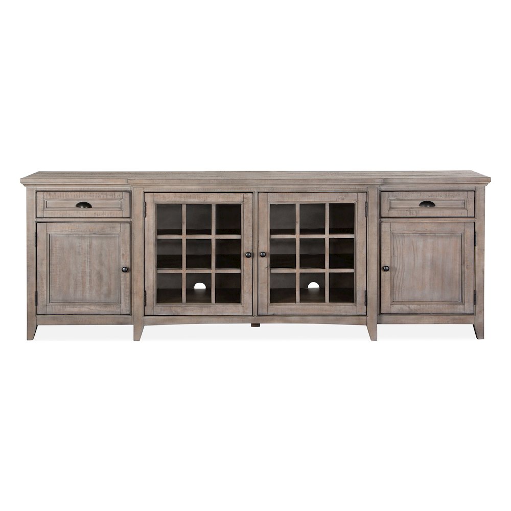Paxton Place Dovetail Grey 90" Console
