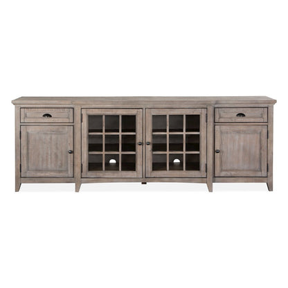 Paxton Place Dovetail Grey 90" Console