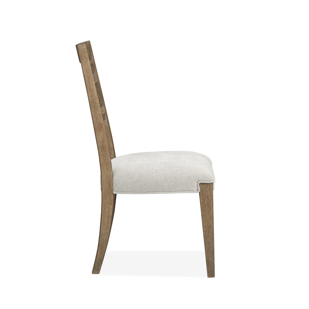Plum Creek Sierra Brown Upholstered Side Chair Two Pack