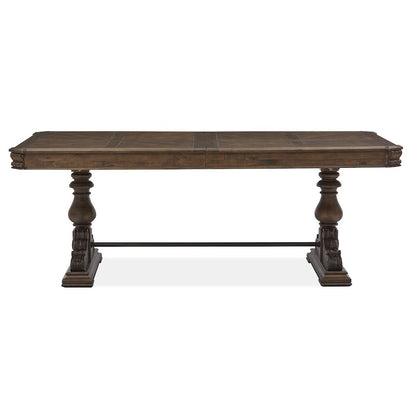Durango Willadeene Brown Extendable Trestle Dining Table