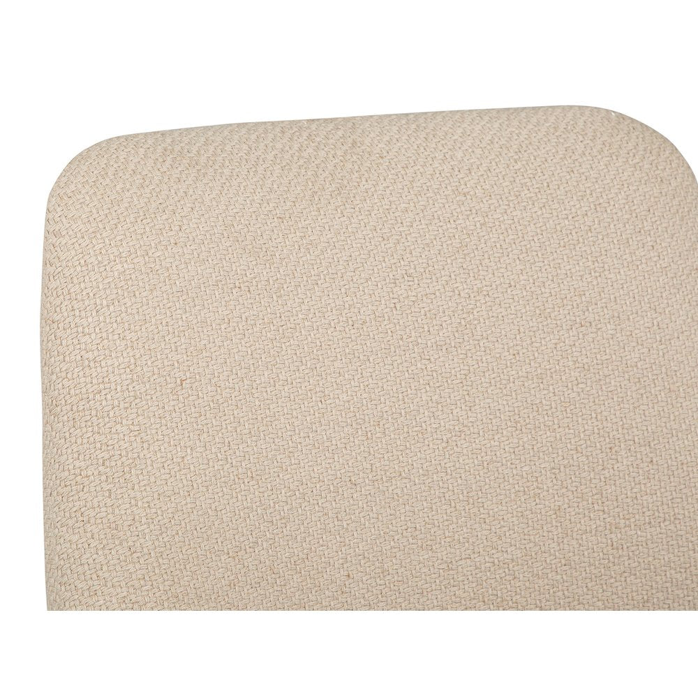Tristan Swiss Coffee Upholstered Arm Chair Two Pack