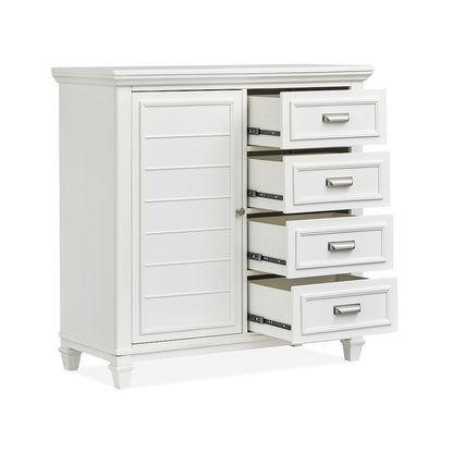 Charleston White Dove White Door Chest