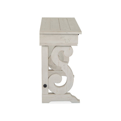 Bronwyn Alabaster Rectangular Sofa Table
