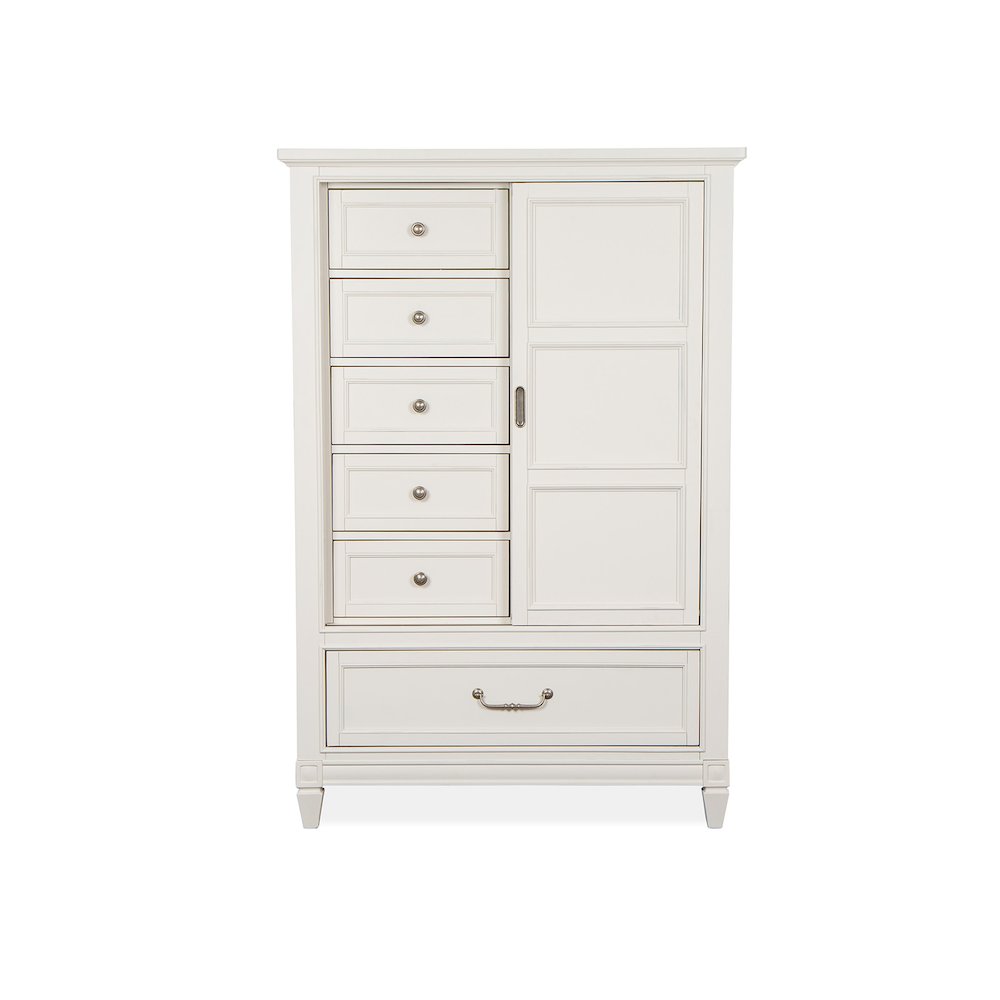 Willowbrook Egg Shell White With Slight Rub Through Door Chest