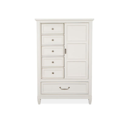Willowbrook Egg Shell White With Slight Rub Through Door Chest