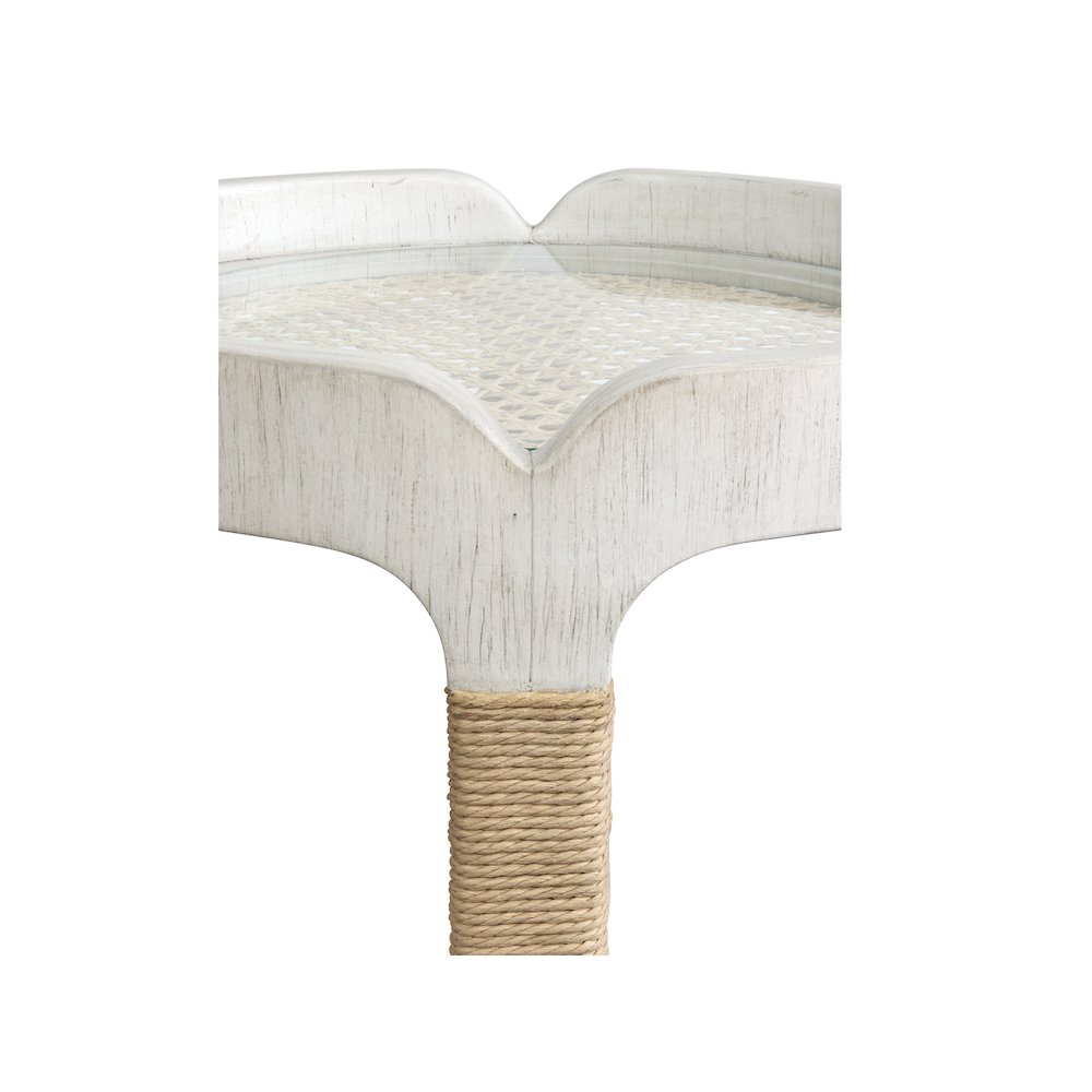 Sunset Cove Moonlight Pearl Drum Table