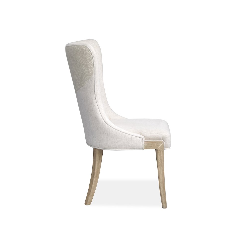 Sunset Cove Sanibel Brown Upholstered Host Chair Two Pack