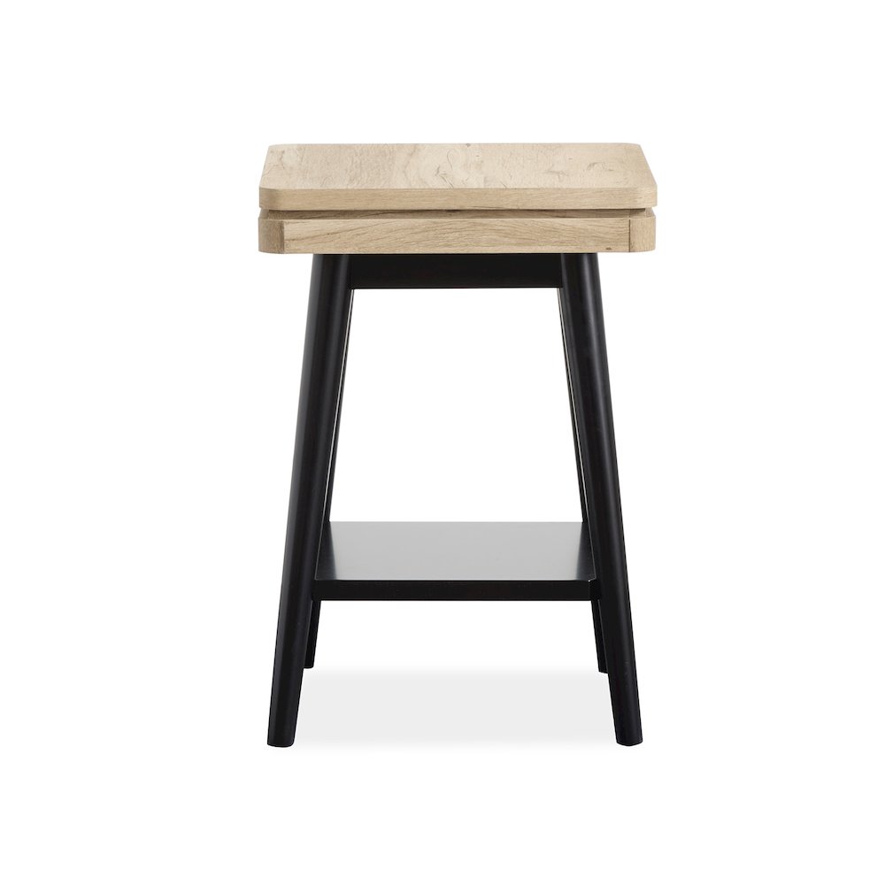Fletcher Driftwood Square Accent Table