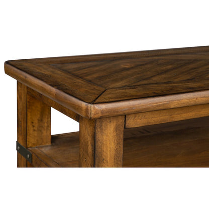 Chesterfield Farmhouse Timber Rectangular Sofa Table
