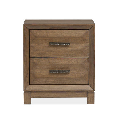 Callisto Bourbon Brown Drawer Nightstand