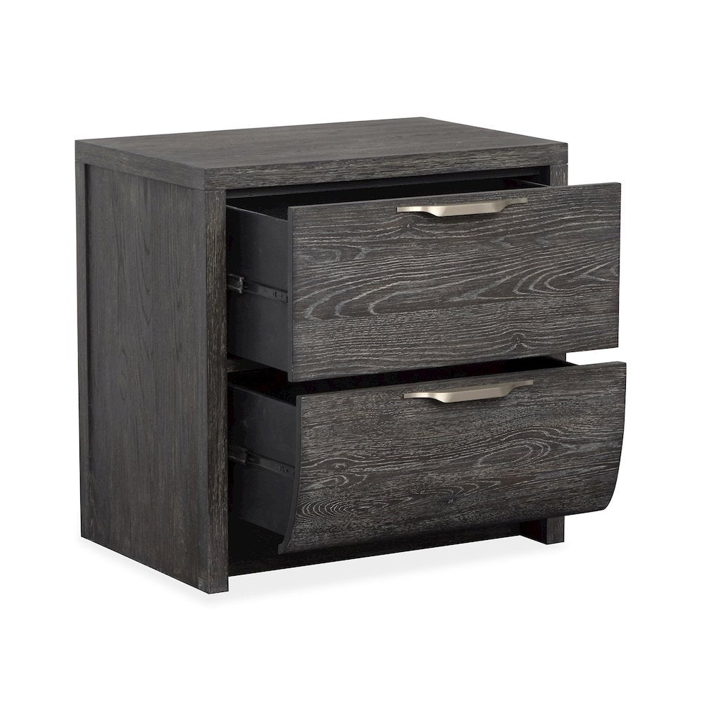 Kinsley Black Heron Drawer Nightstand
