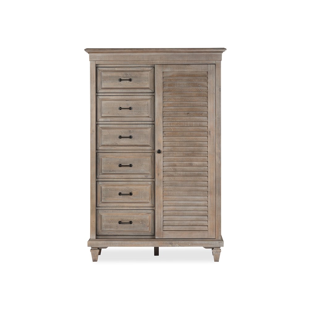 Lancaster Dovetail Grey Gentleman'S Chest